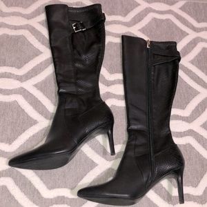 Calvin Klein Leather Boots (EUC)